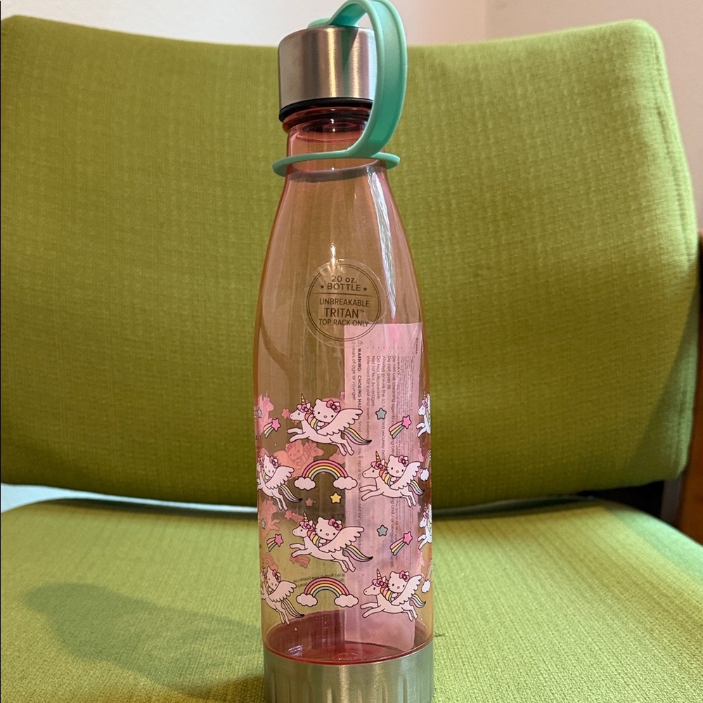 Hello Kitty Pink Unicorn Drink Bottle